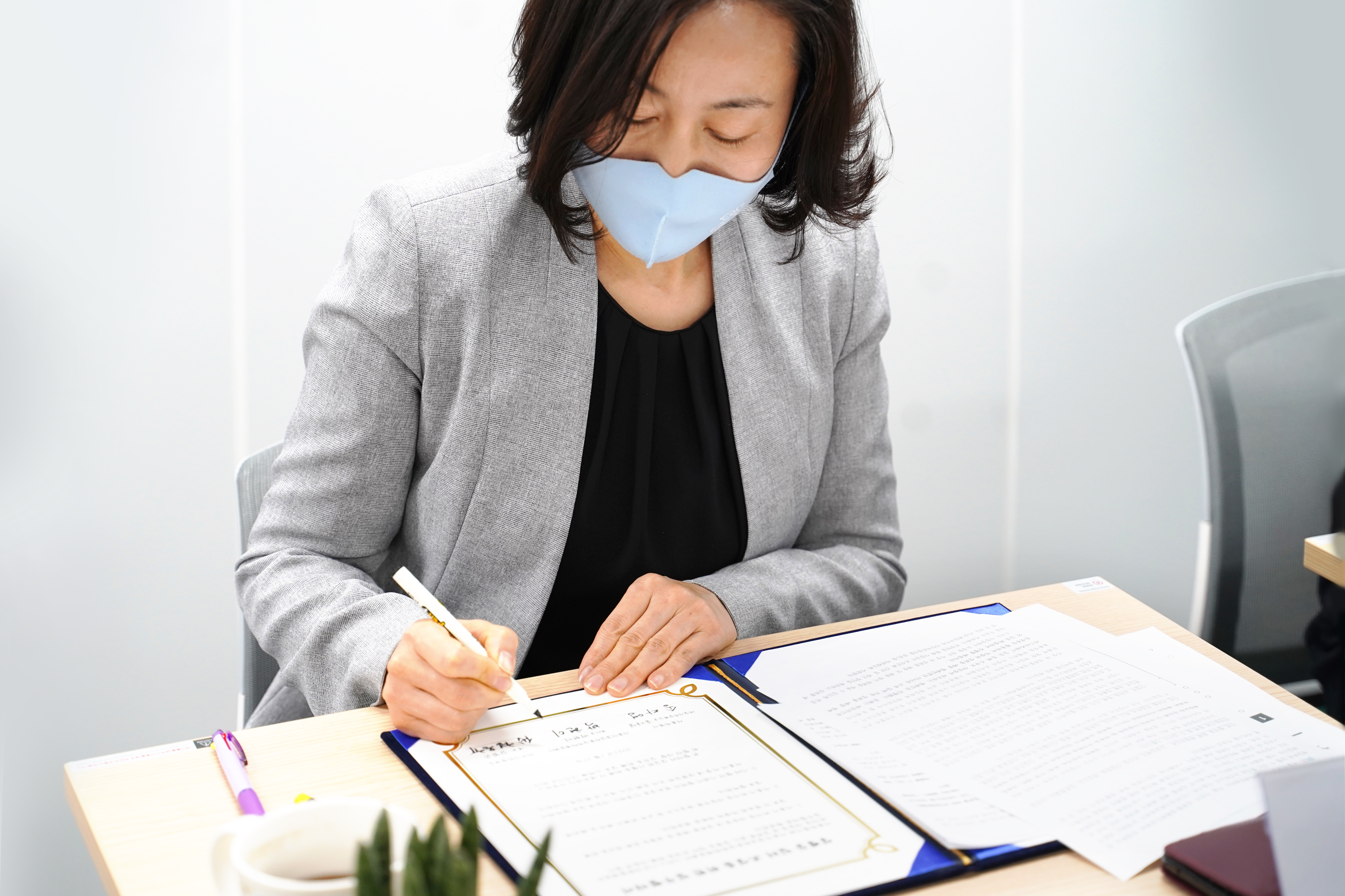 위드유 서울직장성희롱성폭력예방센터와 서울특별시, (주)우아한형제들의 협약사진2